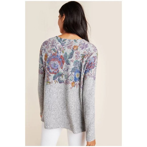 Anthropologie Saturday Sunday Kelyn Hacci Pullover Gray sz XS Women's Top - Picture 2 of 9